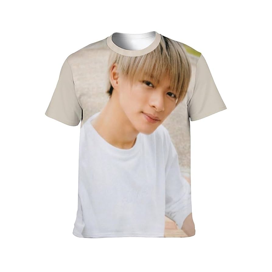 Amazon.co.jp: 平野紫耀ですtシャツ半袖丸首夏のファッション